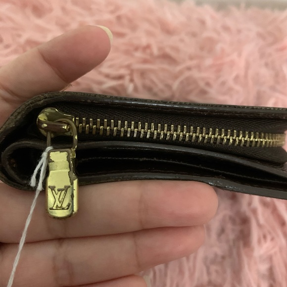 Louis vuitton compact wallet damier ebene - Picture 5 of 13